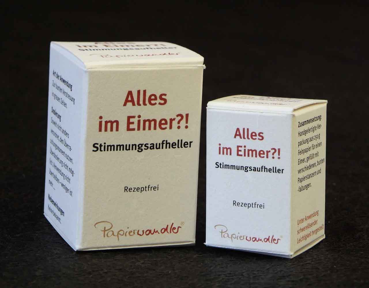 Alles im Eimer